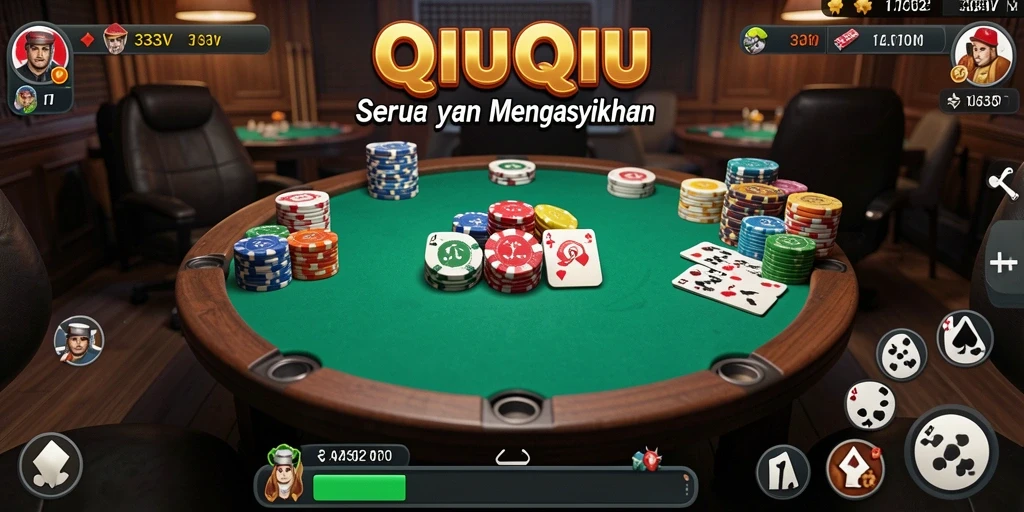 Tampilan seru gameplay QiuQiu di 333V