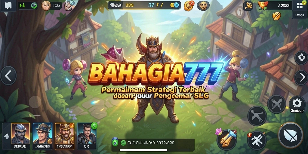 Tangkapan layar dari permainan SLG yang mendebarkan di BAHAGIA777.