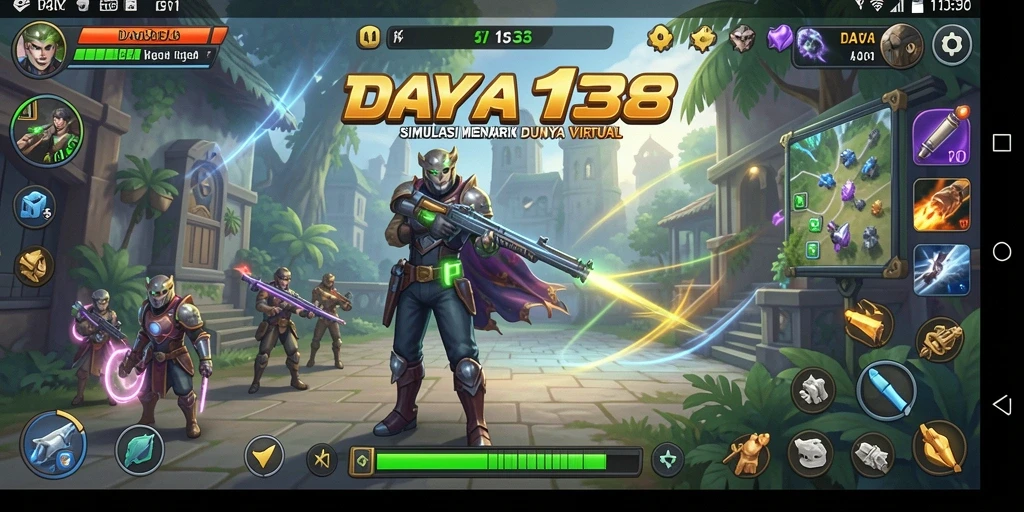 Tangkapan layar utama DAYA138 menampilkan aksi gameplay simulation yang mengasyikkan.