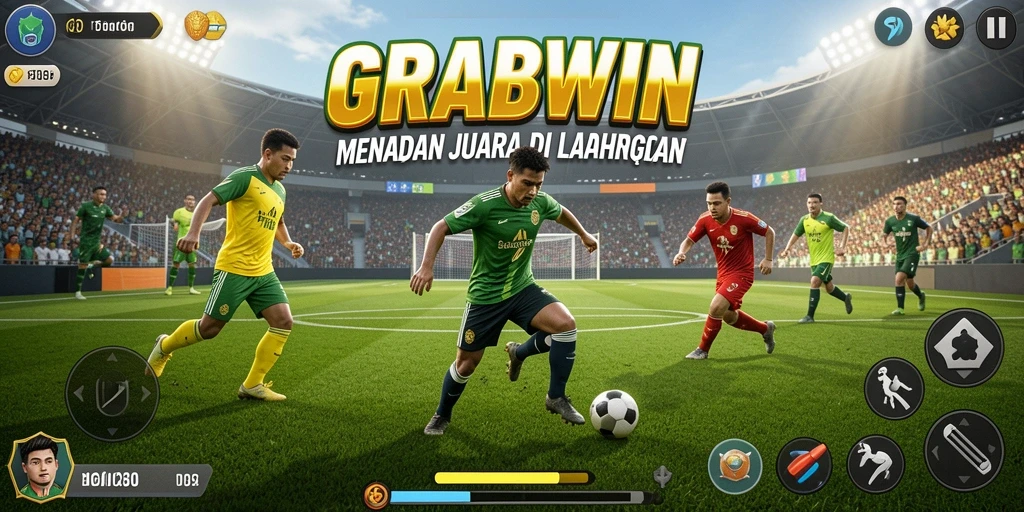 Tampilan gameplay seru dalam <strong>GRABWIN</strong> yang memacu adrenalin.