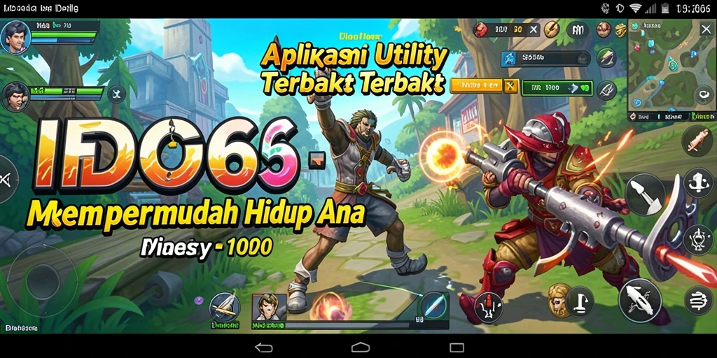 Screenshot utama ID66 menampilkan antarmuka aplikasi Utility yang intuitif dan fungsional.