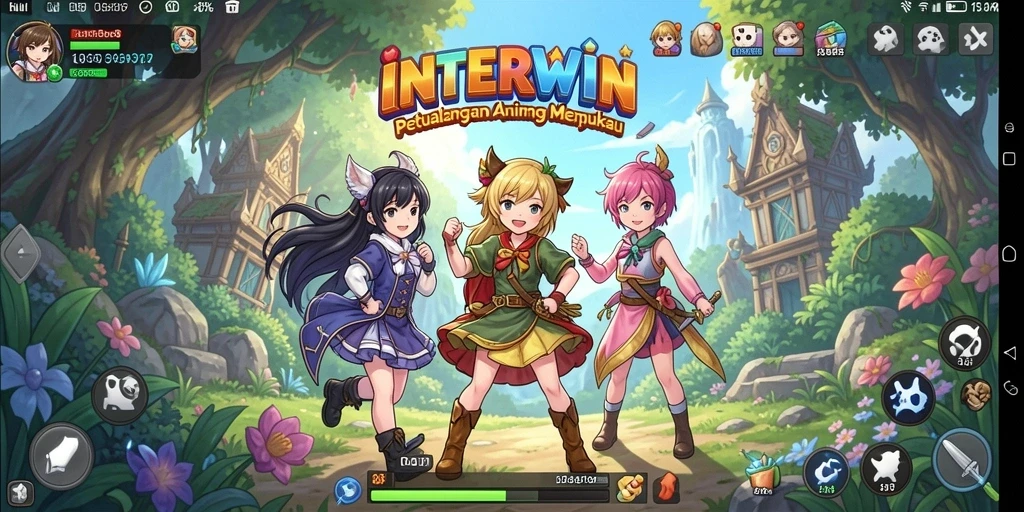Tampilan menakjubkan dari gameplay <strong>INTERWIN</strong> yang menarik.