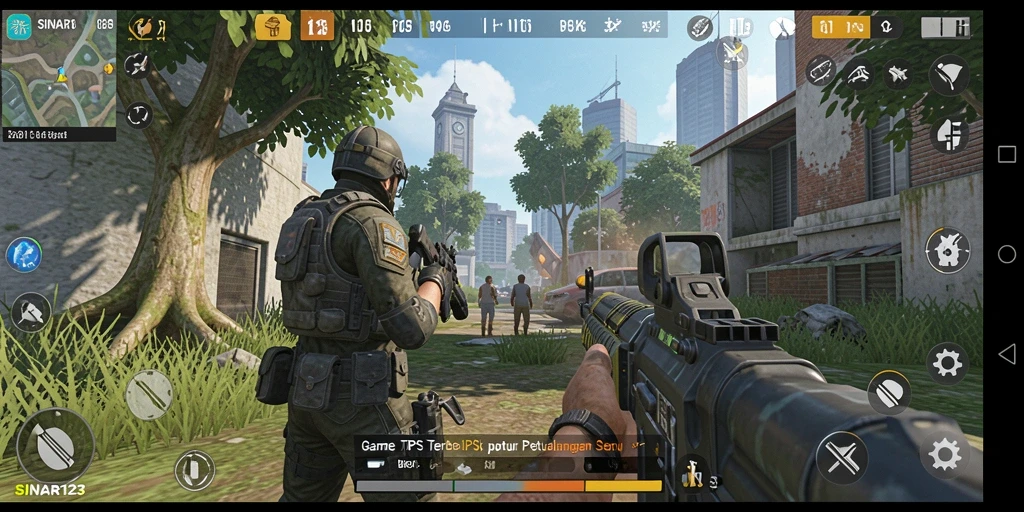 Tangkapan layar gameplay SINAR123 yang memukau dan aksi seru.