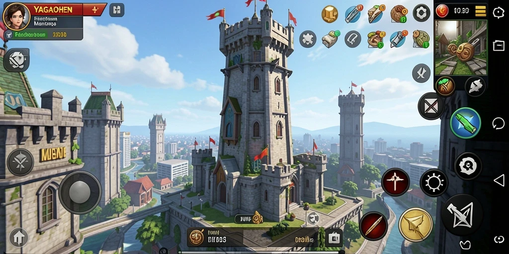 Gameplay seru YAGAOHEN dalam genre Tower Defense.